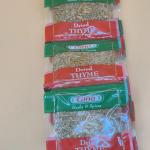 Gino Dried Thyme - row of 10